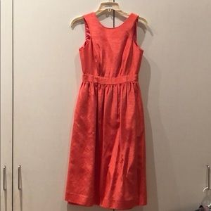 Shoshanna coral cocktail dress
